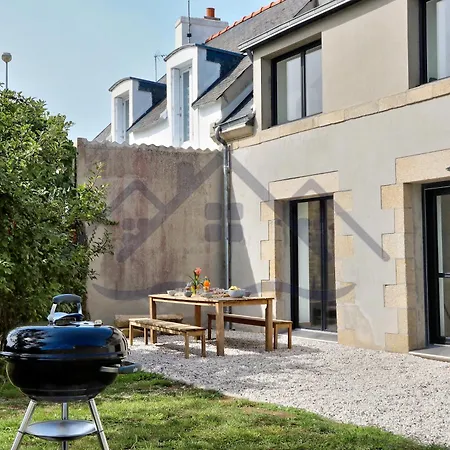 Localise - M3c - La Petite Bigoudene - Maison Entierement Renovee En Duplex Avec Jardin - A Pied, Plage, Port, Centre, Commerces - Wifi Inclus - Draps Inclus - Animaux Bienvenus