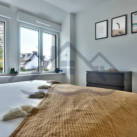 Localise - M3c - La Petite Bigoudene - Maison Entierement Renovee En Duplex Avec Jardin - A Pied, Plage, Port, Centre, Commerces - Wifi Inclus - Draps Inclus - Animaux Bienvenus * Guilvinec